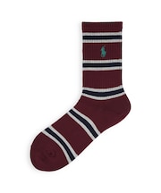 POLO アメリブラグビーストライプソックス