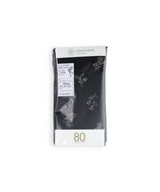 【ジュニアサイズ】80デニールフラワー柄タイツ / 140-160cm