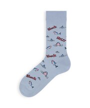 【Tabio MEN】レトロシャークソックス
