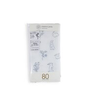 【ジュニアサイズ】80デニールうさぎ花柄タイツ ／ 140-160cm