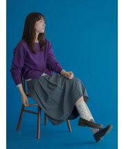 【Epyuk】プレート付きモールドットソックス