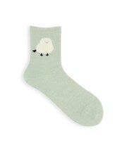 【おおきめサイズ】WEB限定 もふもふ動物ショートソックス / 24.5-26.5cm