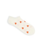 【おおきめサイズ】WEB限定 お弁当柄スニーカー丈ソックス ／ 24.5-26.5cm