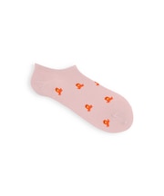【おおきめサイズ】WEB限定 お弁当柄スニーカー丈ソックス ／ 24.5-26.5cm