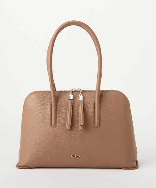 FURLA PLANETA M HOBO ハンドバッグ ベージュ PLANETA M HOBO｜フルラのアウトレット通販｜三井アウトレットパーク