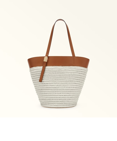 XS BAMBOO TOTE ファーストウォームベージュファー｜レスポートサック