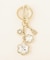 CLASSIC KEYRING FLOWER STRASS