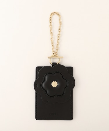 MIABLOOM S BADGE HOLDER W/FLOWER