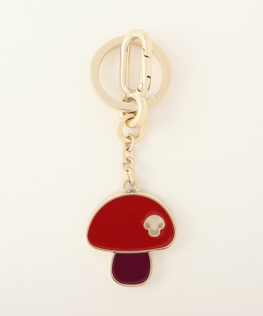 CLASSIC MUSHROOM KEYRING