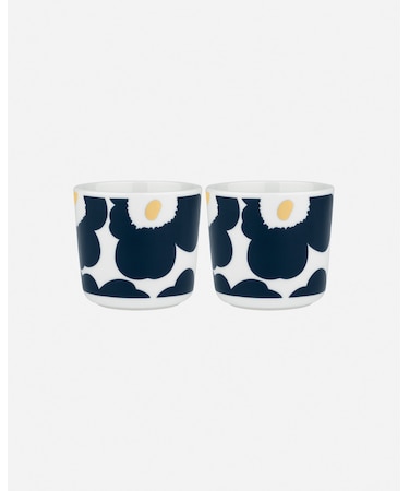【日本限定】Unikko コーヒーカップセット(ハンドルなし) 200ml