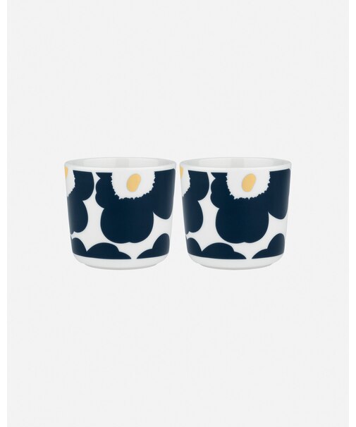 【日本限定】Unikko コーヒーカップセット(ハンドルなし) 200ml