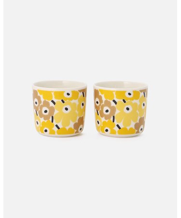 【日本限定】Mini Unikko コーヒーカップセット(ハンドルなし) 200ml