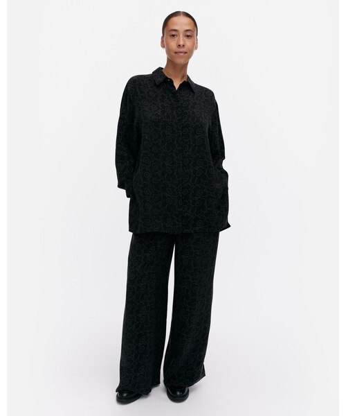 marimekko Runsas Piirto Unikko シャツ サイズ40 Sh Runsas Piirto Unikko シャツ｜マリメッコのアウトレット通販｜三井
