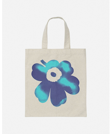 Vankka Akvarelli Unikko Placement トートバッグ