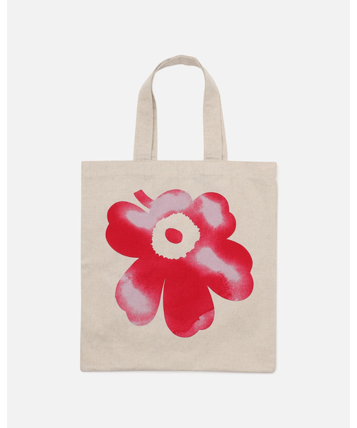 Vankka Akvarelli Unikko Placement トートバッグ