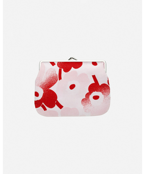 Mini Unikko Haivahdys Puolikas Kukkaro がま口ポーチ｜マリメッコの