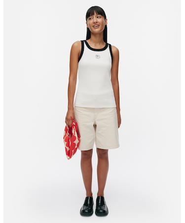 Surrea Piirto Unikko Placement カットソー