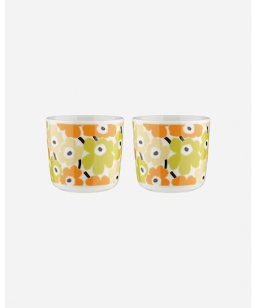 Pikkuninen Unikkoコーヒーカップセット（ハンドルなし）200ml