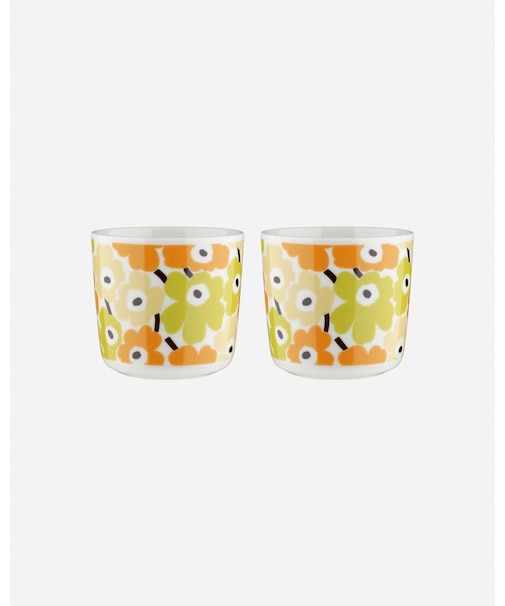 Pikkuninen Unikkoコーヒーカップセット（ハンドルなし）200ml