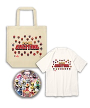 【特別配送料有】Gロッソ限定 スーパー戦隊エキサイティングバッグ　（TシャツXLサイズ）