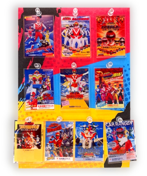 【特別配送料有】Gロッソ限定 歴代スーパー戦隊 トレーディングアクリルキーホルダー Vol.2 コンプリートセット