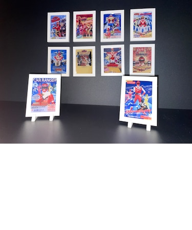 【特別配送料有】Gロッソ限定 歴代スーパー戦隊 トレーディングフレームマグネット Vol.2 コンプリートセット