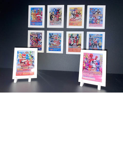 【特別配送料有】Gロッソ限定 歴代スーパー戦隊 トレーディングフレームマグネット Vol.4 コンプリートセット