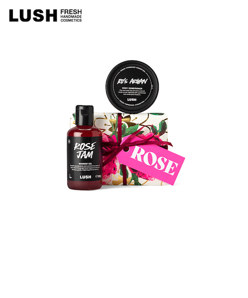 ☆LUSH ローズジャム、ゼスティーボディスプレーのセット☆ Amazon.co.jp: (ラッシュ) LUSH Rose ローズ ギフトセット