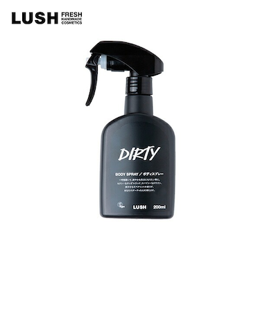 Dirty ボディスプレー フレグランス ヴィーガン 人気 プレゼント向け 爽快 清涼感 リフレッシュ ミント サンダルウッド ラベンダー コスメ