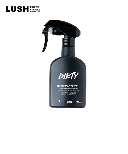 Dirty ボディスプレー フレグランス ヴィーガン 人気 プレゼント向け 爽快 清涼感 リフレッシュ ミント サンダルウッド ラベンダー コスメ