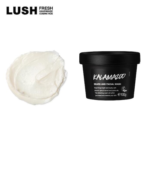 公式 LUSH カラマズー 洗顔料 洗顔 クリーム パイナップル 酵素 皮脂