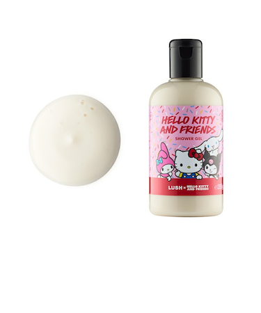 ハローキティ＆フレンズ シャワージェル  Lush × Hello Kitty And Friends ハローキティ ボディソープ ヴィーガン 自然派 コスメ ラッシュ 公式