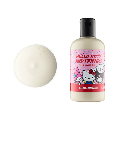 ハローキティ＆フレンズ シャワージェル  Lush × Hello Kitty And Friends ハローキティ ボディソープ ヴィーガン 自然派 コスメ ラッシュ 公式