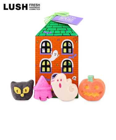 ホーンテッドハウス ギフト ハロウィン 限定 バスボム バブルバー 泡風呂