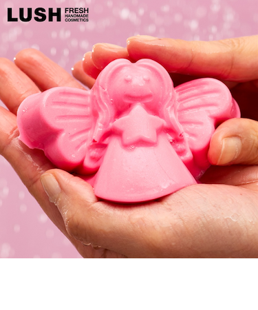 LUSH スノーフェアリー シャワージェリー クリスマス 限定 2025 ソープ 石鹸 ライム ラズベリー 人気 かわいい ヴィーガン コスメ ラッシュ 公式