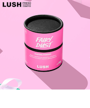 LUSH フェアリー ダスト ボディパウダー クリスマス 限定 2025 人気 かわいい ヴィーガン コスメ ラッシュ 公式