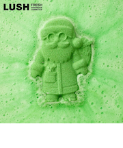 LUSH ファザークリスマス バスボム クリスマス 限定 2025 入浴剤 プチギフト プレゼント ココナツ ベルガモット 人気 かわいい ヴィーガン コスメ ラッシュ 公式
