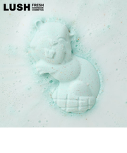 LUSH スリーピービーバー バスボム クリスマス 限定 2025 入浴剤 プチギフト プレゼント ラベンダー 人気 かわいい ヴィーガン コスメ ラッシュ 公式
