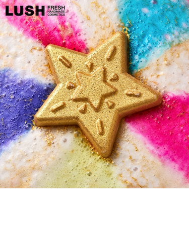 LUSH スターオブワンダー バスボム クリスマス 限定 2025 入浴剤 プチギフト プレゼント ココナツ 人気 かわいい ヴィーガン コスメ ラッシュ 公式