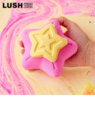 LUSH スノーフェアリーライツ ボム  バスボム クリスマス 限定 2025 入浴剤 プチギフト プレゼント ライム 綿菓子 人気 かわいい ヴィーガン コスメ ラッシュ 公式