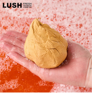 LUSH ゴールデンディライト バブルバー クリスマス 限定 2025 泡風呂 入浴剤 サンダルウッド かわいい  ヴィーガン コスメ ラッシュ 公式