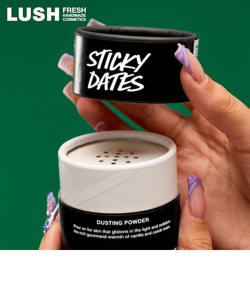 LUSH スティッキーフルーツ ダスティングパウダー ボディパウダー 人気