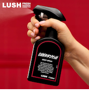 LUSH チェリッシュ ボディスプレークリスマス 限定 2025 フレグランス パフューム 香水 人気 かわいい ヴィーガン コスメ ラッシュ 公式
