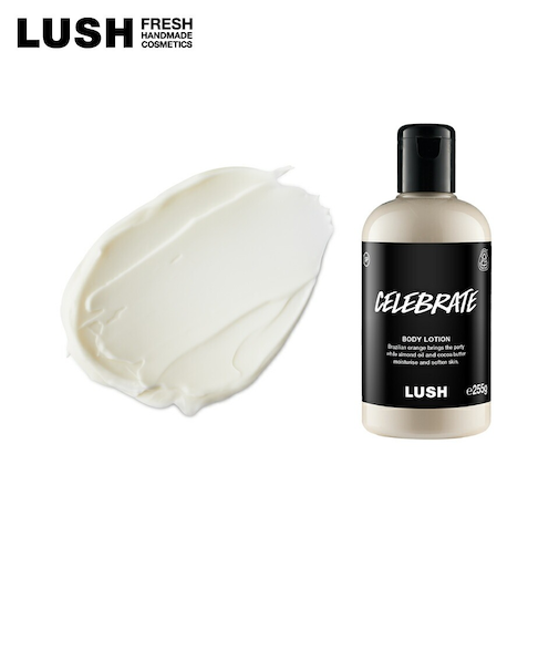 LUSH セレブレーション ボディローション クリスマス 限定 2025 人気 かわいい ヴィーガン コスメ ラッシュ 公式