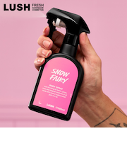 LUSH スノーフェアリー ボディスプレー クリスマス 限定 2025 フレグランス パフューム 香水 人気 かわいい ヴィーガン コスメ ラッシュ 公式