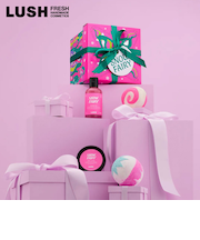 LUSH スノーフェアリー ギフト クリスマス 限定 2025 プレゼント バス用品 バスボム 入浴剤 コフレ かわいい ヴィーガン コスメ ラッシュ 公式