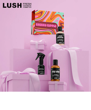 LUSH チェリーリップル ギフト クリスマス 限定 2025 プレゼント バス用品 バスボム 入浴剤 コフレ かわいい ヴィーガン コスメ ラッシュ 公式