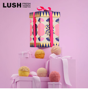 LUSH ボンボン ギフト クリスマス 限定 2025 プレゼント バス用品 バスボム 入浴剤 コフレ かわいい ヴィーガン コスメ ラッシュ 公式
