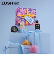 LUSH ゴールデンスランバー ギフト クリスマス 限定 2025 プレゼント バス用品 バスボム 入浴剤 コフレ かわいい ヴィーガン コスメ ラッシュ 公式