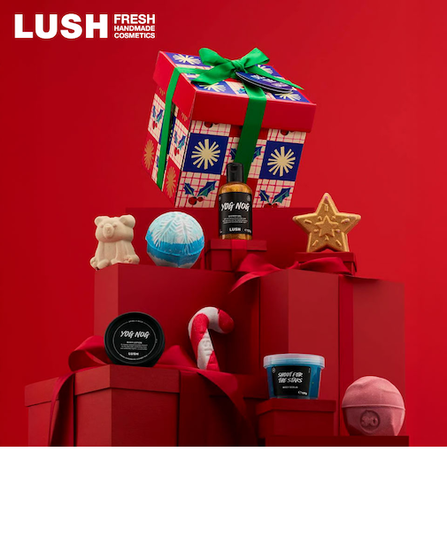 LUSH デックザホールズ ギフト クリスマス 限定 2025 プレゼント バス用品 バスボム 入浴剤 コフレ かわいい ヴィーガン コスメ ラッシュ 公式